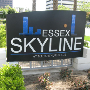 Essex Skyline Monument Sign by Landmark Signs