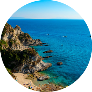 Tyrrhenisches Meer Kalabrien / Italien