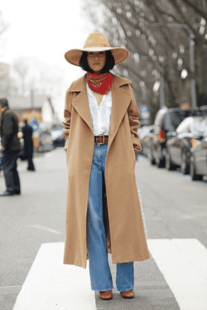 Foulard soie cowby