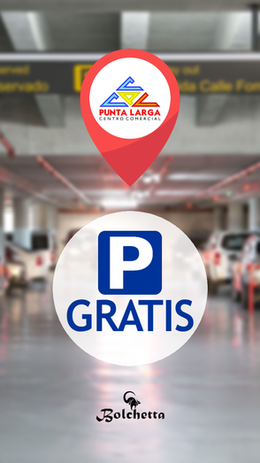 Parking gratuito en Bolchetta Candelaria (CC Punta Larga).
