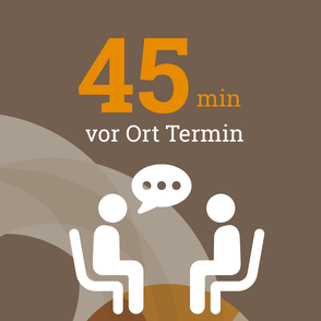 Buchungskalender 45 min vor Ort Termin