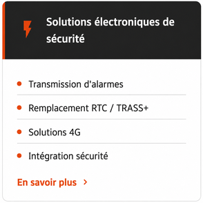 SOLUTION ELECTRONIQUES DE SECURITE, transmission d'alarmes, remplacement RTC/TRASS+, solutions 4G, intégration sécurité