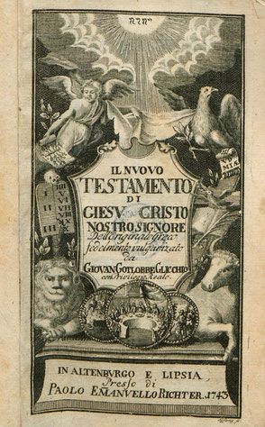 Glicchio NT Italian Bible 1743