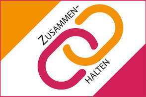 Zusammenhalten - Kampagnen-Logo