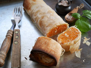 Kürbisstrudel