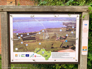 Der Natur-Erlebnispfad startet an der Naturschutzstation