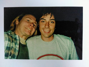 Foto (privat): Dave Thomas (links), Michael Schuster (rechts), ca. 1995