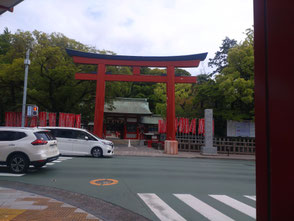 スタートの浅間神社