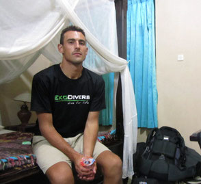 Angry looking Alex at Danteharker.com