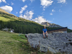 Verzasca, Via alta della Verzasca, Poncione Rosso, Westrampe, Westwand, Westwandrampe, Capanna Cornavosa, Capanna Fümegna, Lodrino, Lavertezzo