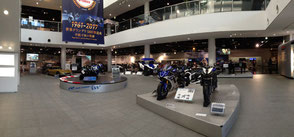 バイク好きにはたまらない展示