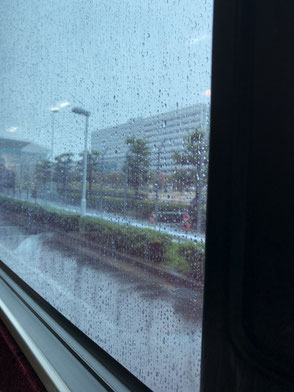 シンガポールエアライン臨時便 中部国際空港 台風21号