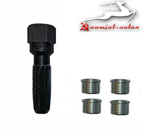 Zündkerzen Gewinde Reparatur Satz GAZ M21 Wolga. Thread Repair Set for Spark Plug GAS M21 Volga. Комплект для ремонта резьбы свечи зажигания ГАЗ-М21.