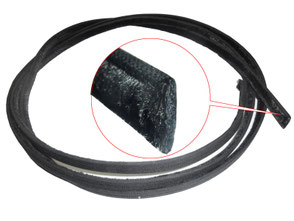 21-6103290, 21-6203290 Filz Abstreifdichtung Kurbelfenster Scheibe GAZ 21 Wolga. Drooping Car Window Glas Felt Weatherstrip GAS 21 Volga. Уплотнитель опускного стекла двери ГАЗ 21 Волга.