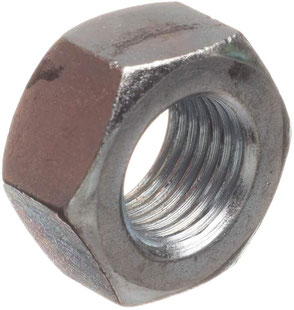 250515-П8 (250515-P8, 250515-n8) Befestigungsmutter hintere Stossdämpfer unten. Nut for fastening rear shock absorber. Гайка крепления нижнего конца амортизатора задней подвески.
