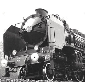séquence musique et mouvement locomotive