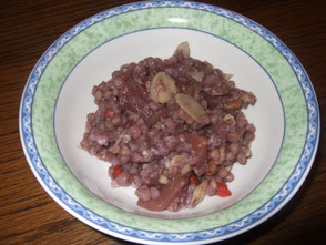 Foto: Buchweizenfrühstück aus meiner Rezeptmappe Warmes Frühstück & Schnelle Küche