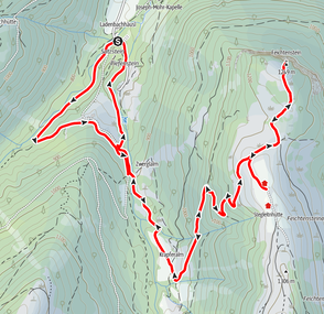 Feichtenstein, Feichtensteinalm, Hintersee, Faistenau, Salzburg, Wandern, Osterhorngruppe, Wald-Wasser-Zauberweg, Tiefenbach
