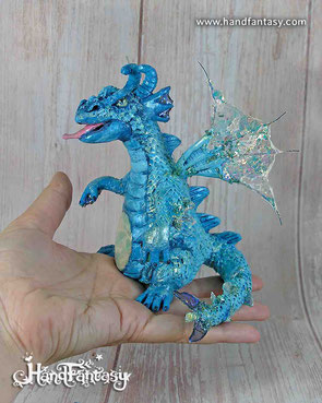 Figura elemental estatuilla Dragón, Miniatura Dragón, Figura dr Dragón