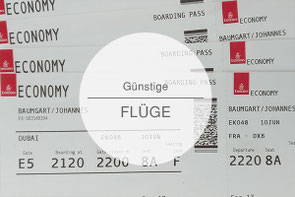 Günstige Flugtickets