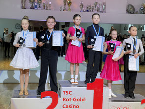 Lorenz und Maria erreichten den 2. Platz in der Klasse D und sind in die Klasse C aufgestiegen.