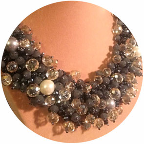 collier, collier court, plastron, bijoux