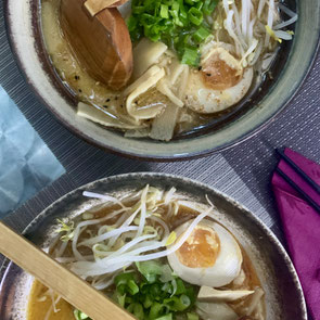 Veggie Ramen at Ryu Ramen, Poblenou