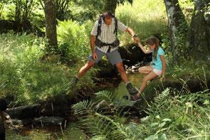 mit Kindern in Frankreich wandern