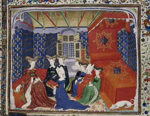 Christine de Pizan et la Reine Isabeau, 1410-1414.