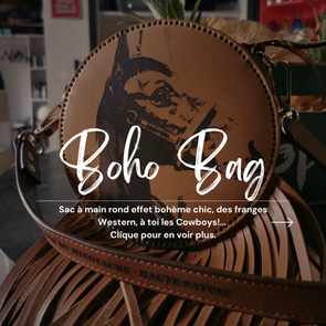 SAC A MAIN ROND BOHEME WESTERN