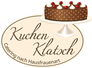 Logo von KuchenKlatsch Kiel, bestes Catering und Hochzeitstorten von Kristina