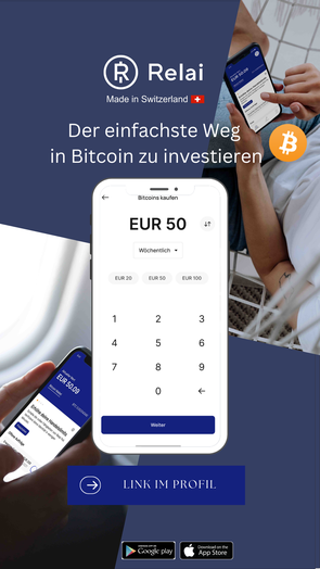 Bitcoin Invest mit Relai