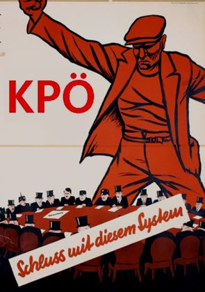 Plakat fra det østrigske kommunistparti