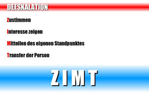 SC Int'l - Street Combatives - Kontaktmanagement - Kommunikation - Deeskalation - Szenariotraining - ZIMT-Taktik / ZIMT-Methode
