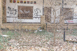 Das ehemalige Waldcafe in der Kiefernstraße in Zühlsdorf