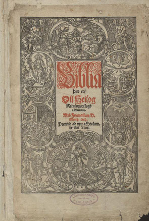 Þorláksbiblía 1644 Island Bible