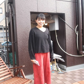 Beehive Hostel Osaka の屋上にて