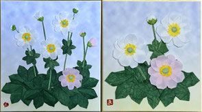 講習作品（予定）：｢秋明菊｣