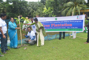Carrying out activities in cooperation with government officials