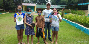 In the Philippines, activities were conducted at 55 places including schools and homes with 422 people participating (an elementary school in Bago City, Negros Occidental Province)