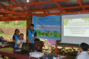 They reported what they learned in CFP Goodwill Ambassadors in japan.