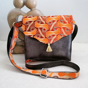 Sac africain cuir hot sale
