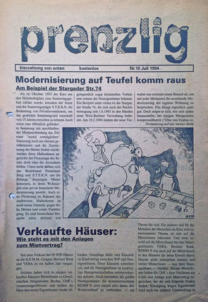 Zeitung Prenzlauer Berg Magazin