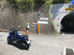 R246からそれて田舎道へ