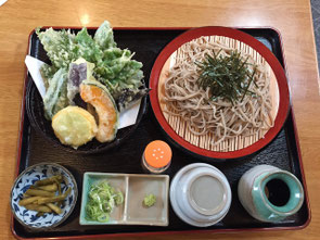 山野菜天　1350円