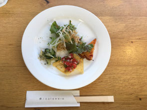野菜プレート、近所にほしい店だ。
