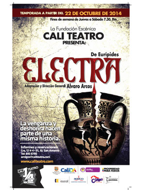 Gran lanzamiento de la nueva producción teatral de Cali Teatro “ELECTRA”