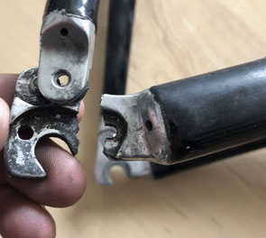 Schaltauge Ausfallende defekt Carbonrahmen Aluminium