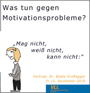 „Mag nicht, weiß nicht, kann nicht: Was tun gegen Motivationsprobleme?“ Bild:spagra