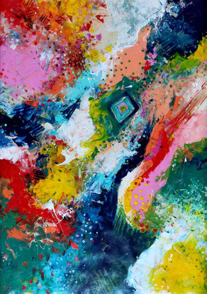 Peinture de benoit vinadelle artiste peintre